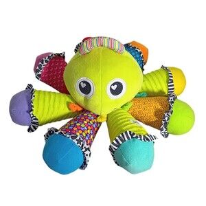 Tomy Lamaze Octotunes Musical Octopus Green Baby Toy Plush Stuffed Animal Squeak